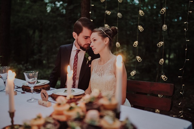 Wedding menu