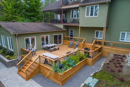 Timber decking
